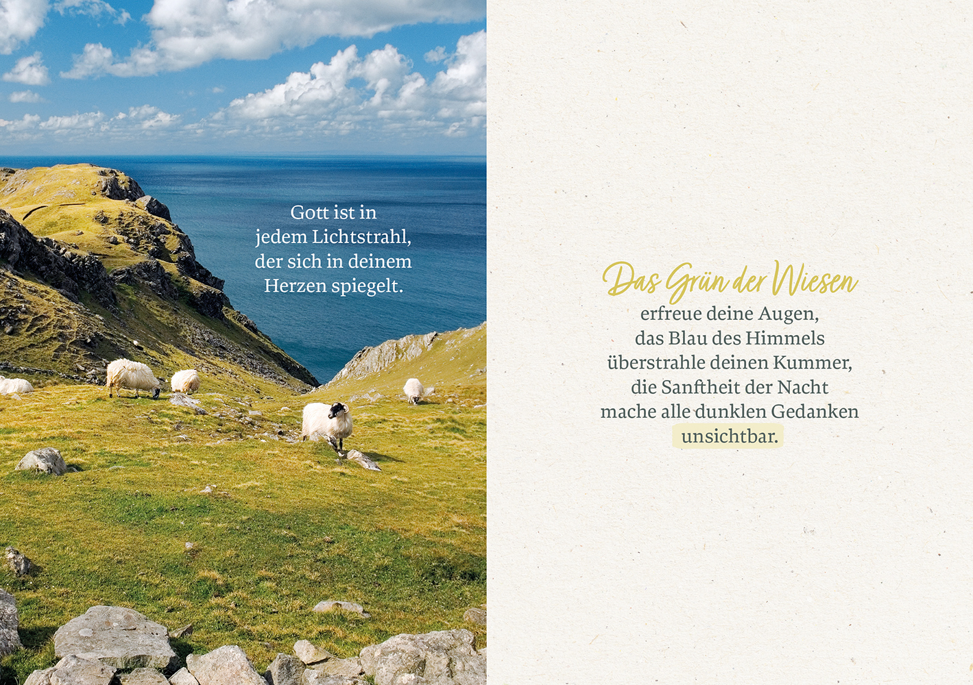 Grußheft - Gott segne den Weg, auf dem du gehst
