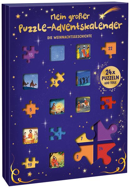 Adventskalender - Mein großer Puzzle-Adventskalender