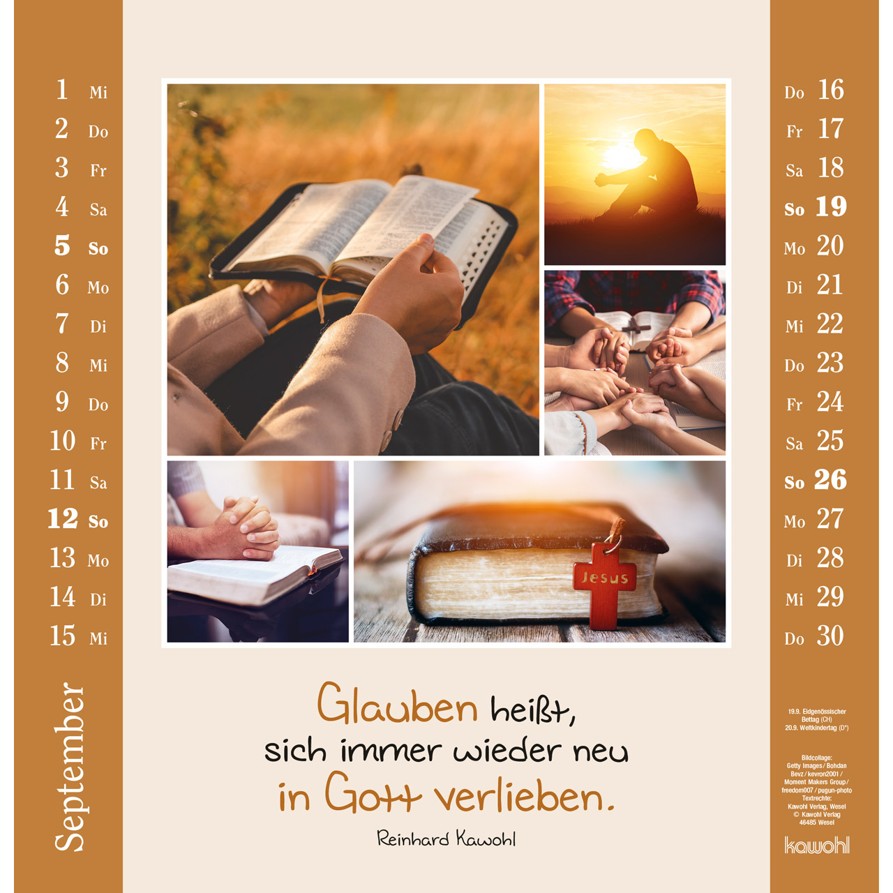Wandkalender - Kleine Freuden entdecken 2027