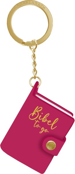 Schlüsselanhänger - Bibel to go (zufällige Farbauswahl)