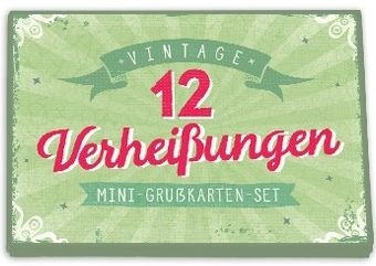 Minikarten-Set '12 Verheißungen'