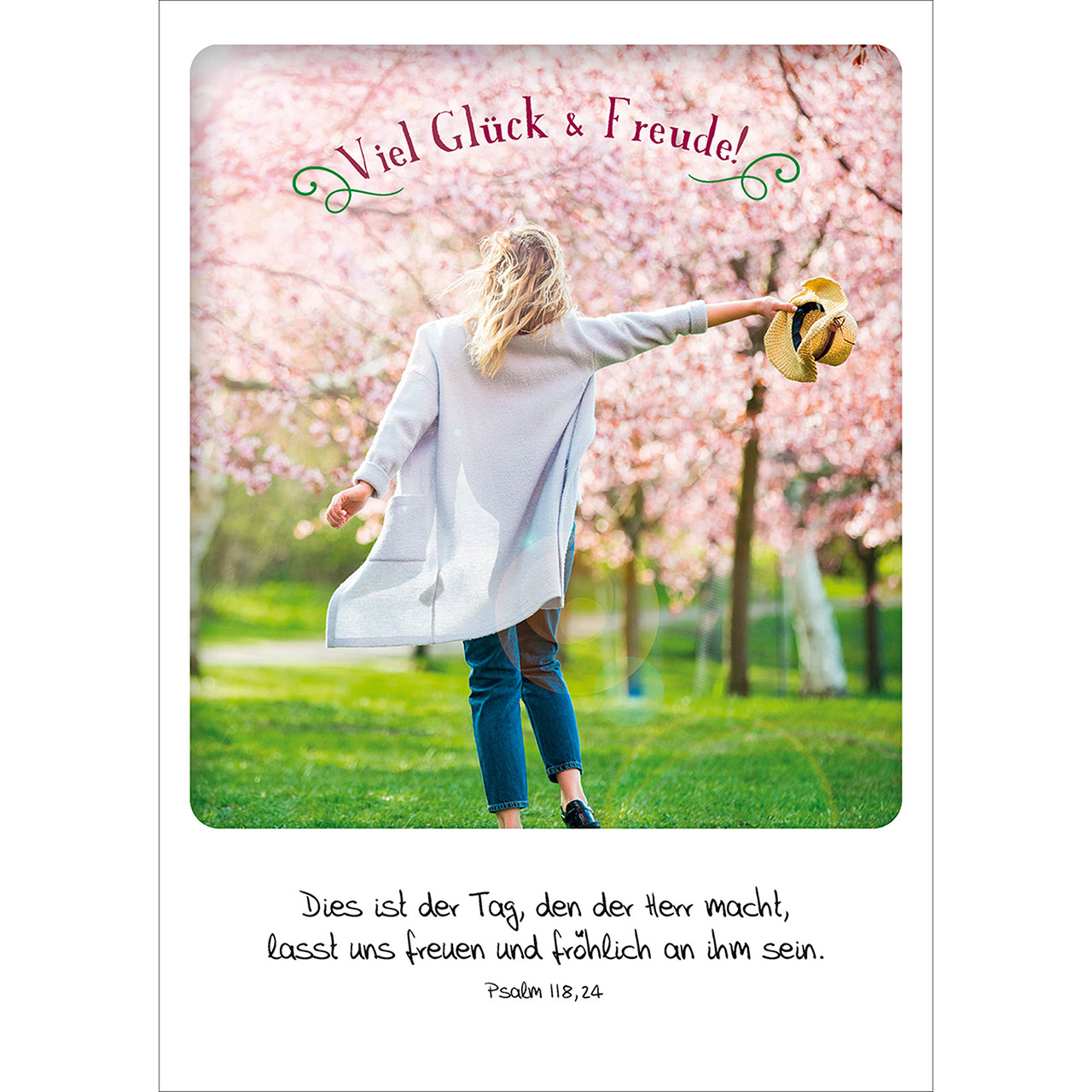 Viel Glück & Freude!