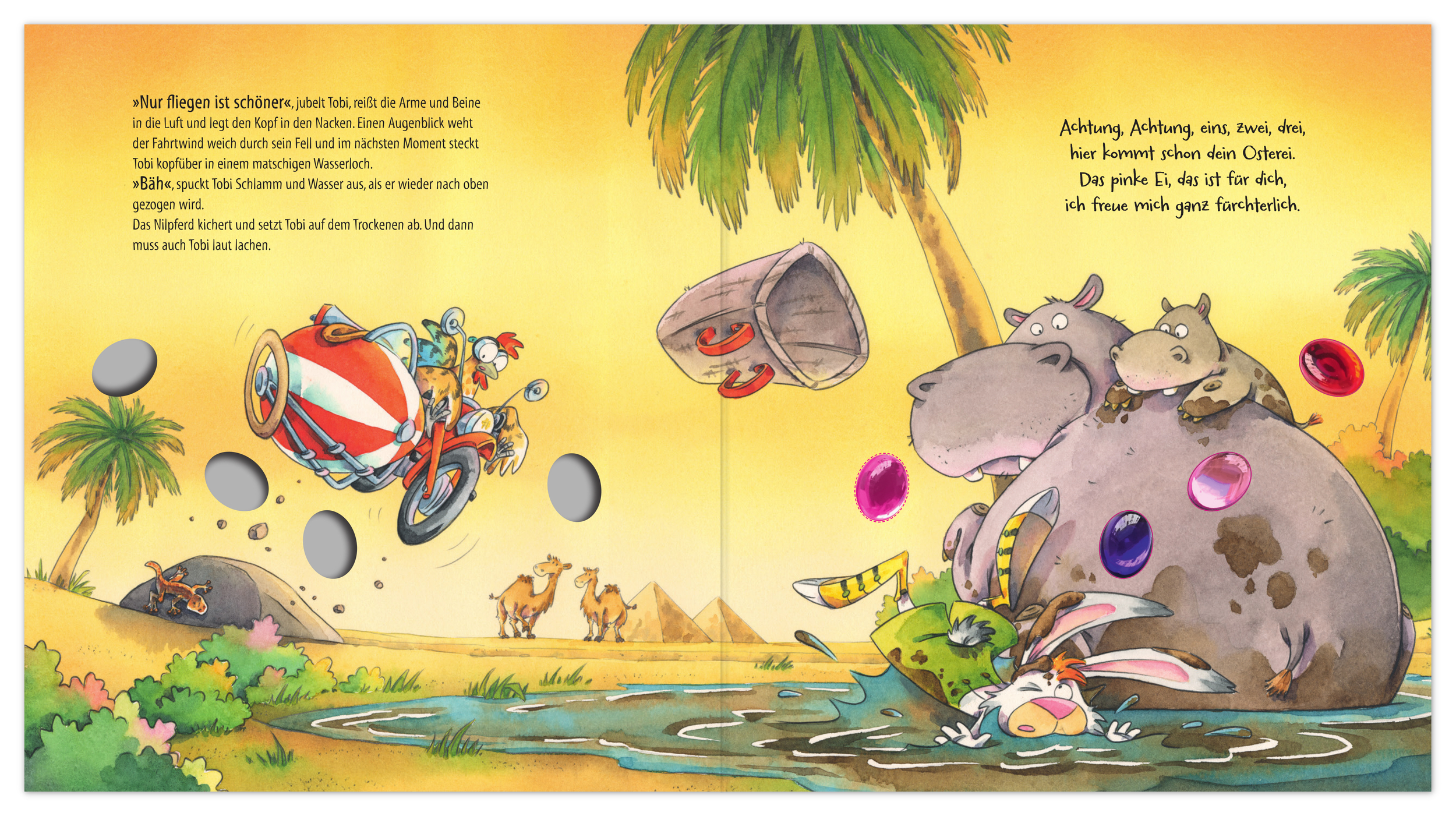 Buch - Frohe Ostern, Tobi Tollpatsch!