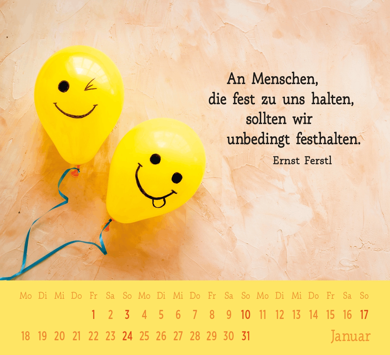 Aufstellkalender - Der kleine Freundschaftskalender 2027