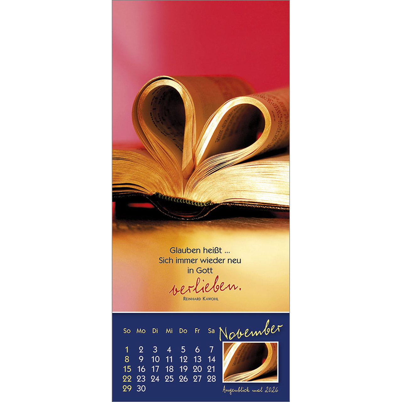Tischkalender - Augenblick mal 2026