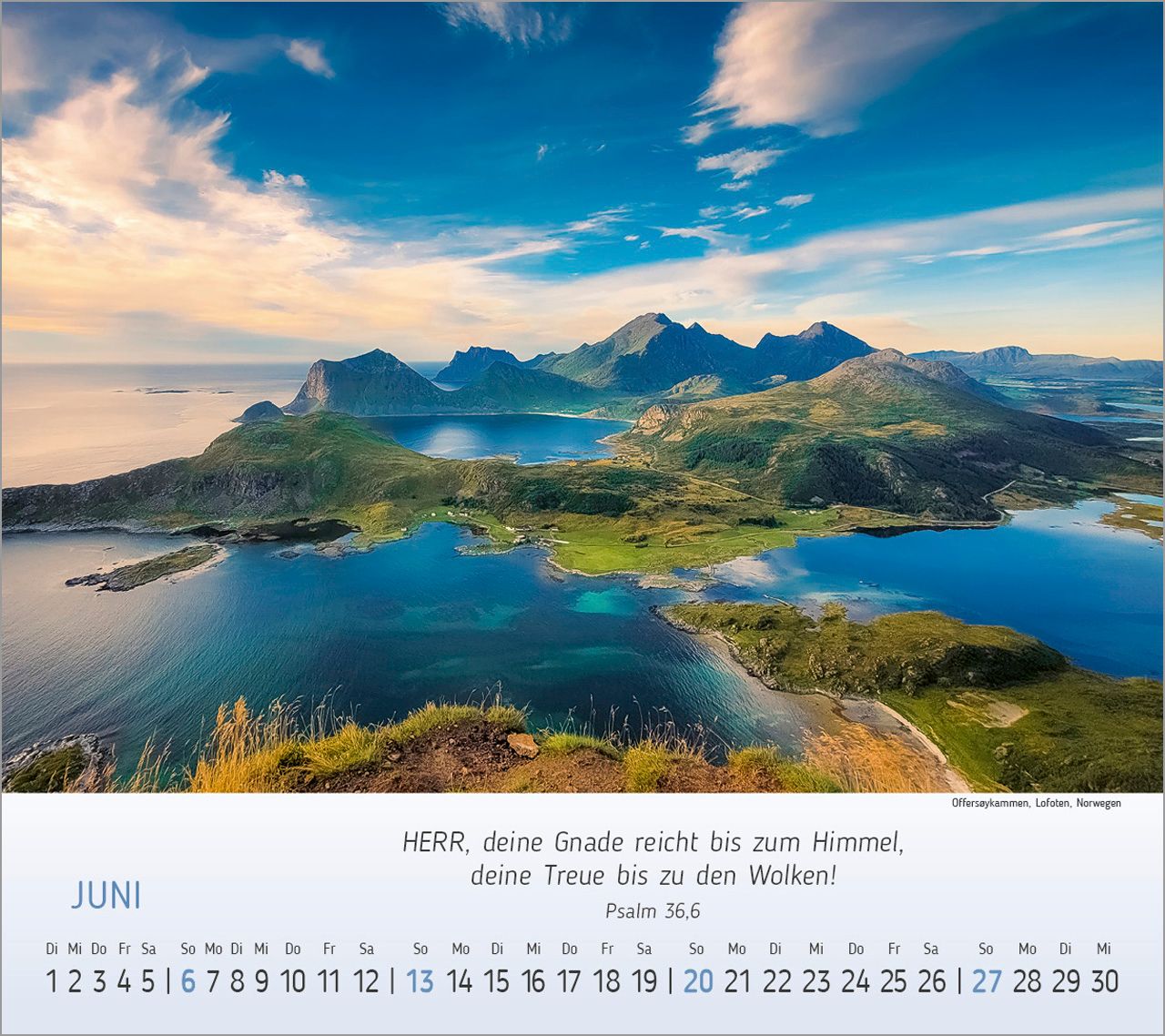 Tischkalender - Wunderbare Bergwelt 2027