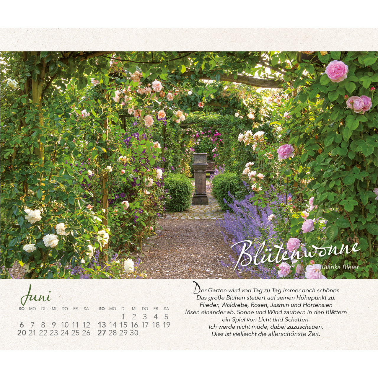 Postkartenkalender - Wo Himmel und Erde sich zart berühren 2027