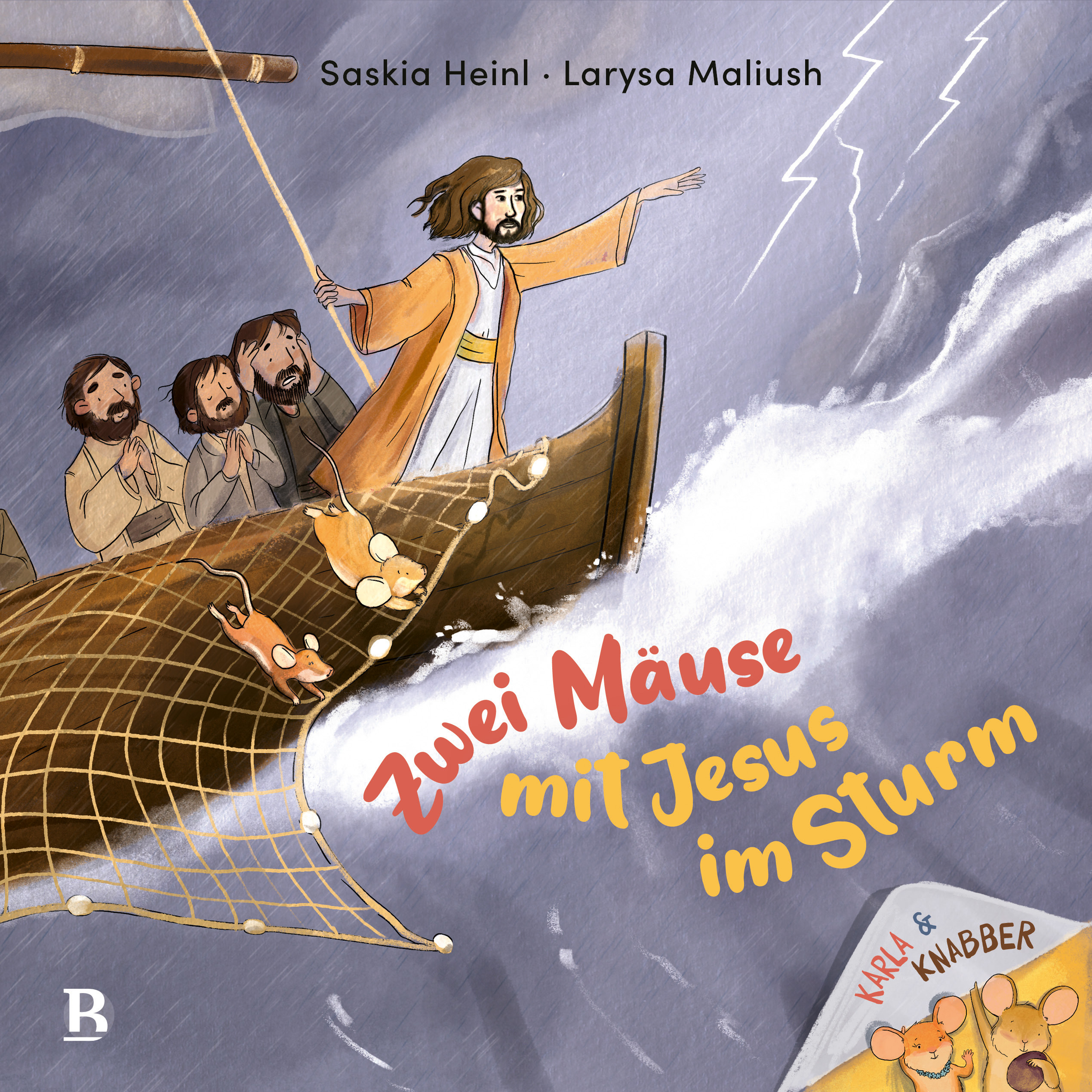 Buch - Zwei Mäuse mit Jesus im Sturm