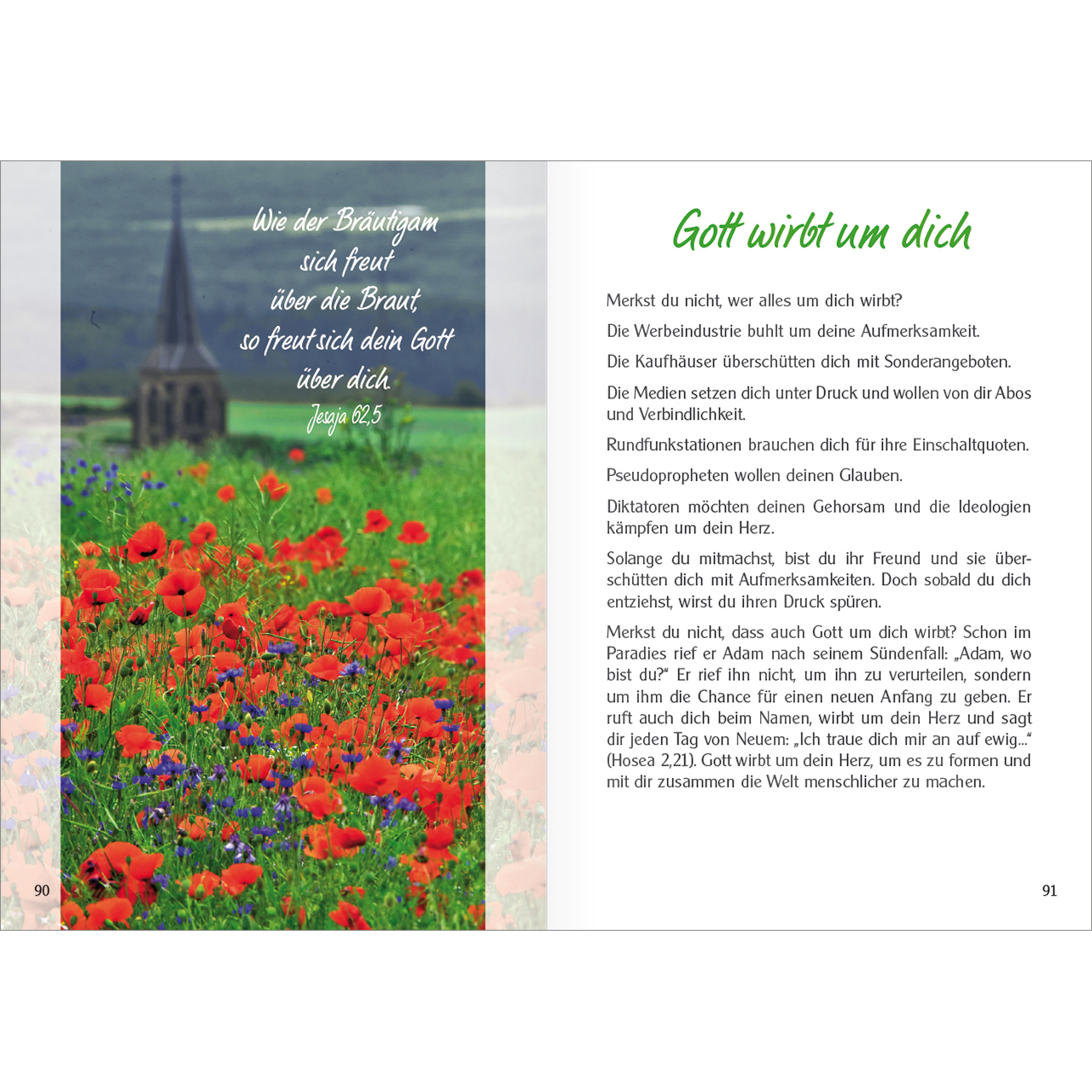 Buch - Am Brunnen - Brunnen Wasser Bäume Wiese Blumen