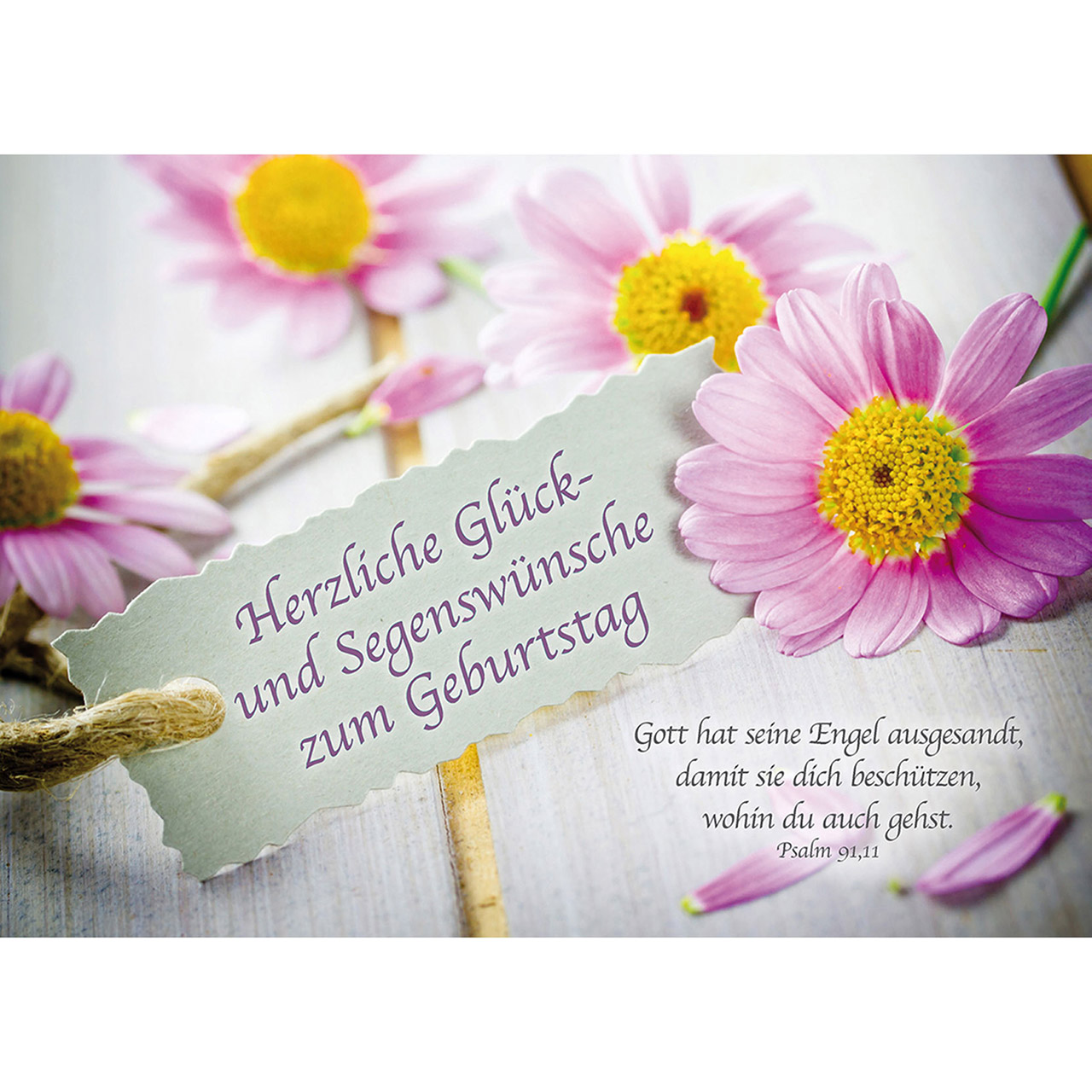 Herzliche Glück- und Segenswünsche