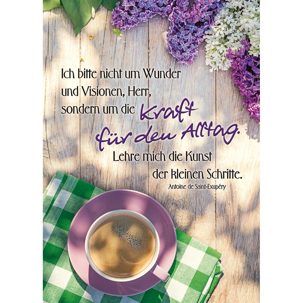 Ich bitte nicht um Wunder