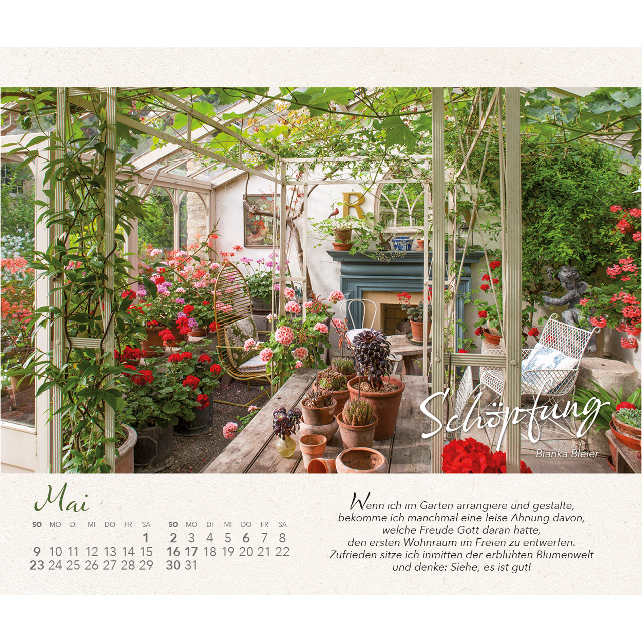 Postkartenkalender - Wo Himmel und Erde sich zart berühren 2027