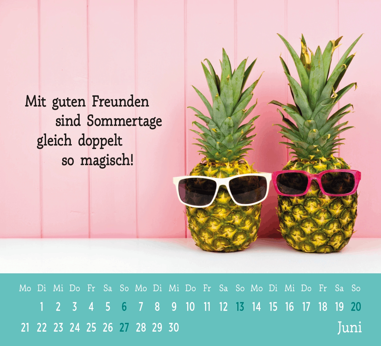 Aufstellkalender - Der kleine Freundschaftskalender 2027