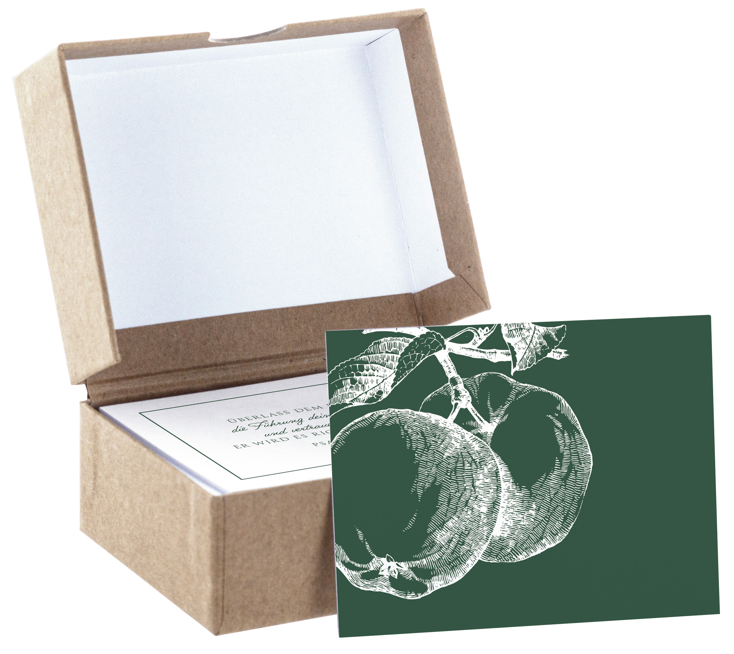 Karten-Box - Jeder Tag ist ein Geschenk (Box) - Früchte Box
