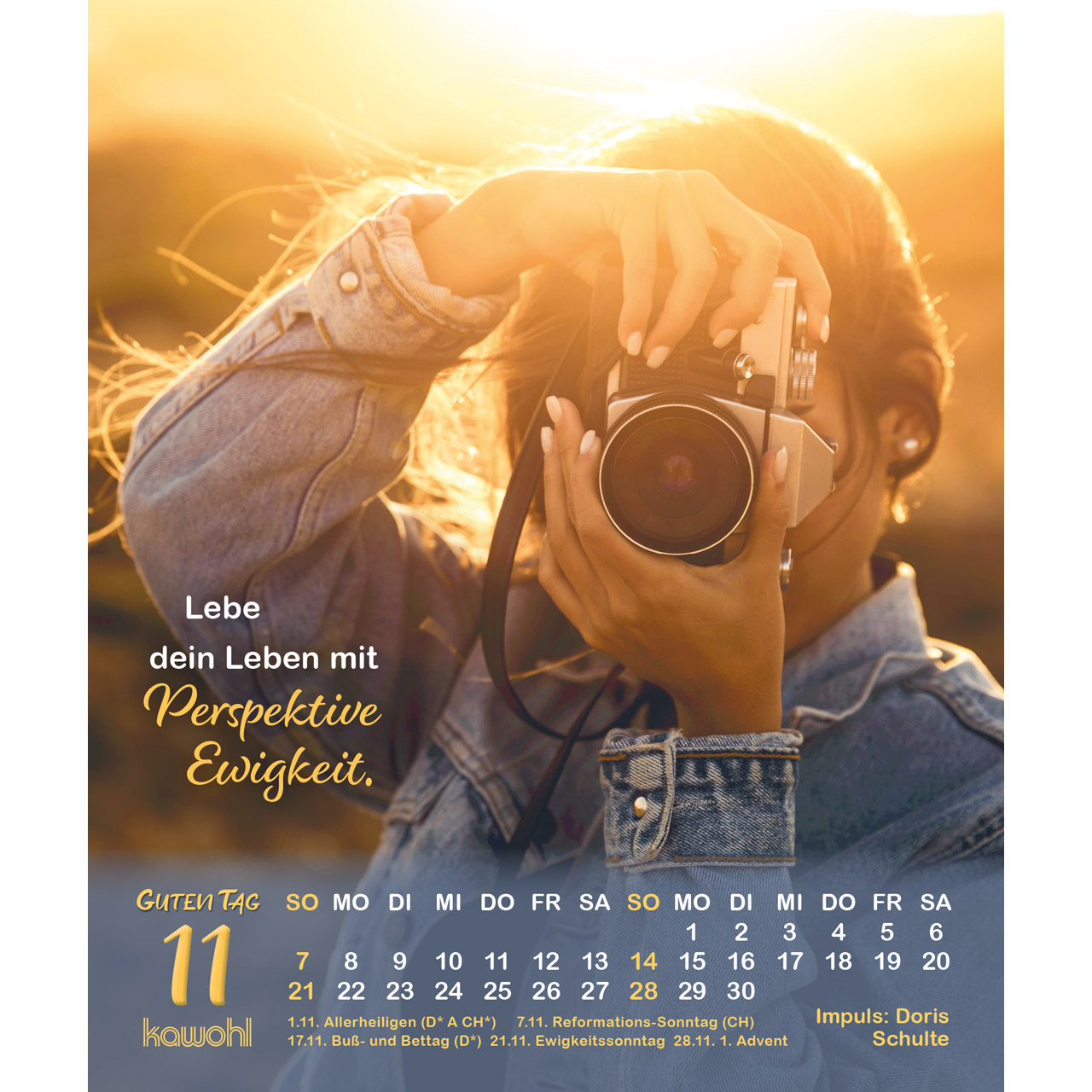 Postkartenkalender - Guten Tag 2027