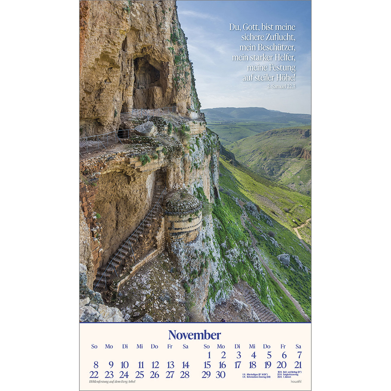 Posterkalender - Das Heilige Land 2026