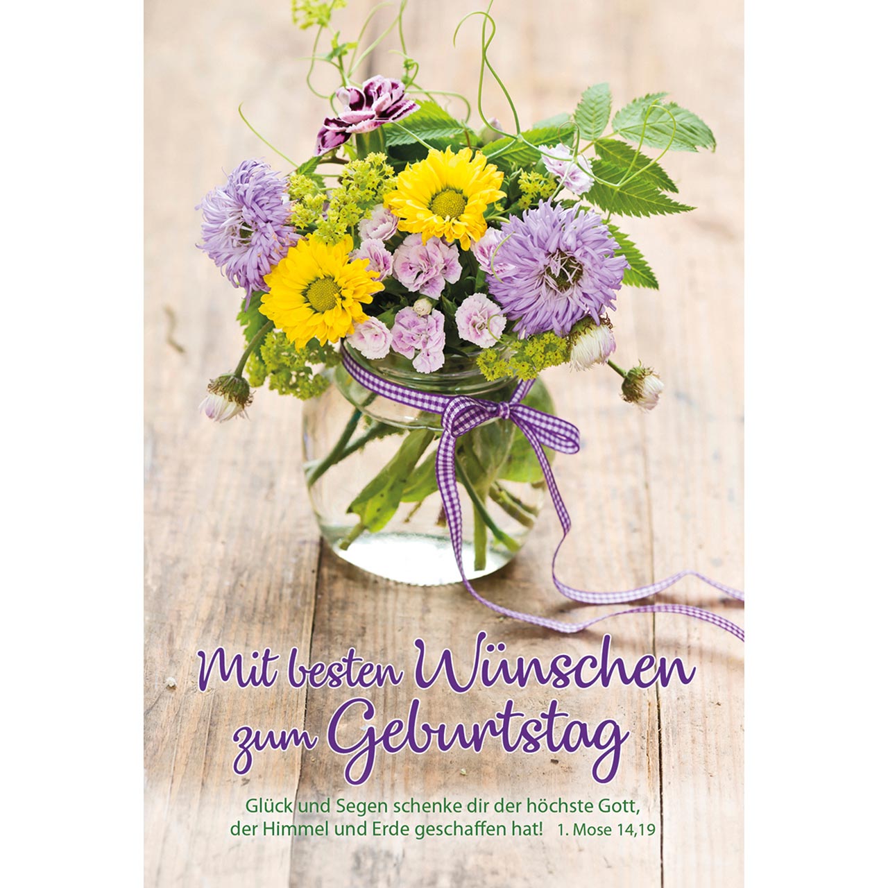 Mit besten Wünschen zum Geburtstag