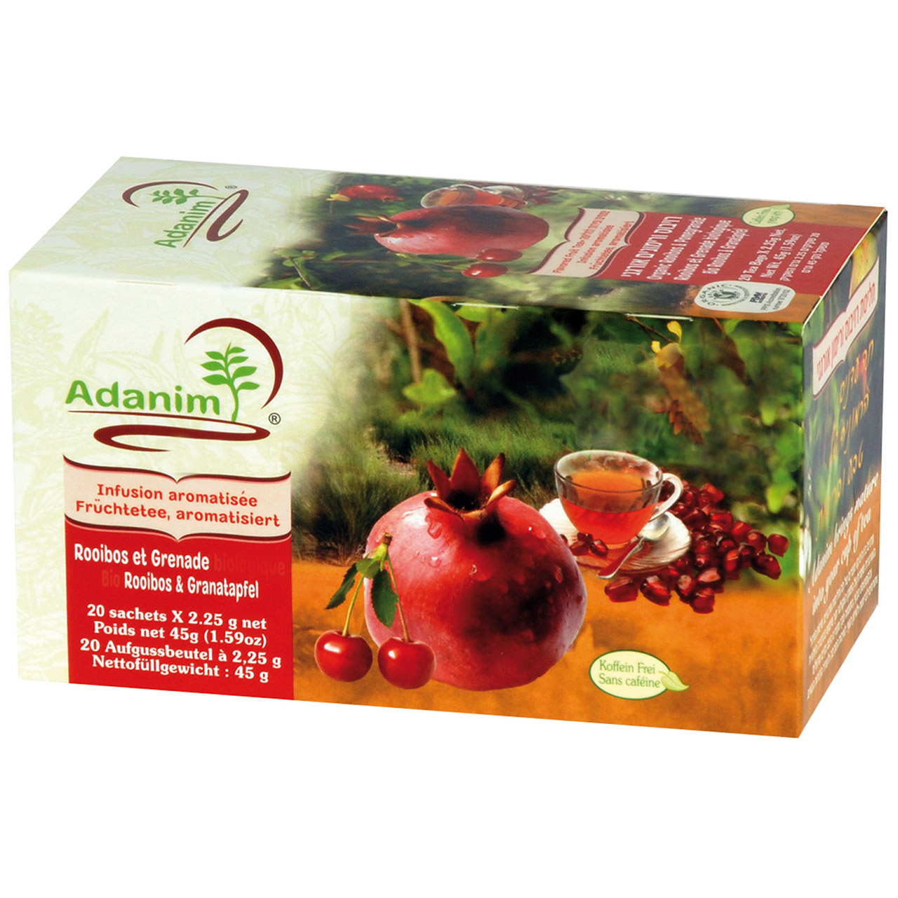 Rooibostee mit Granatapfel