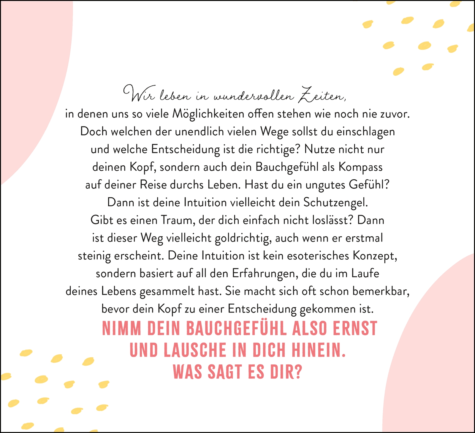 Aufstellkalender - Sei stark. Sei anders. Sei DU. 2027