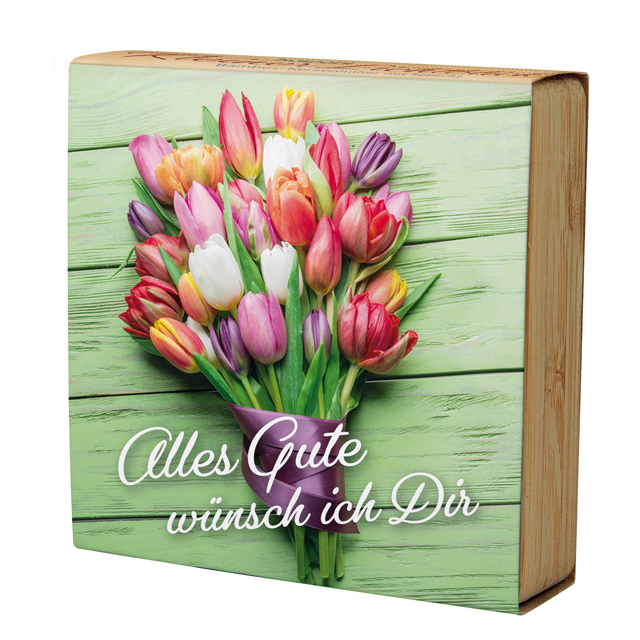 Alles Gute wünsch ich Dir - Tulpenstrauß Blumen