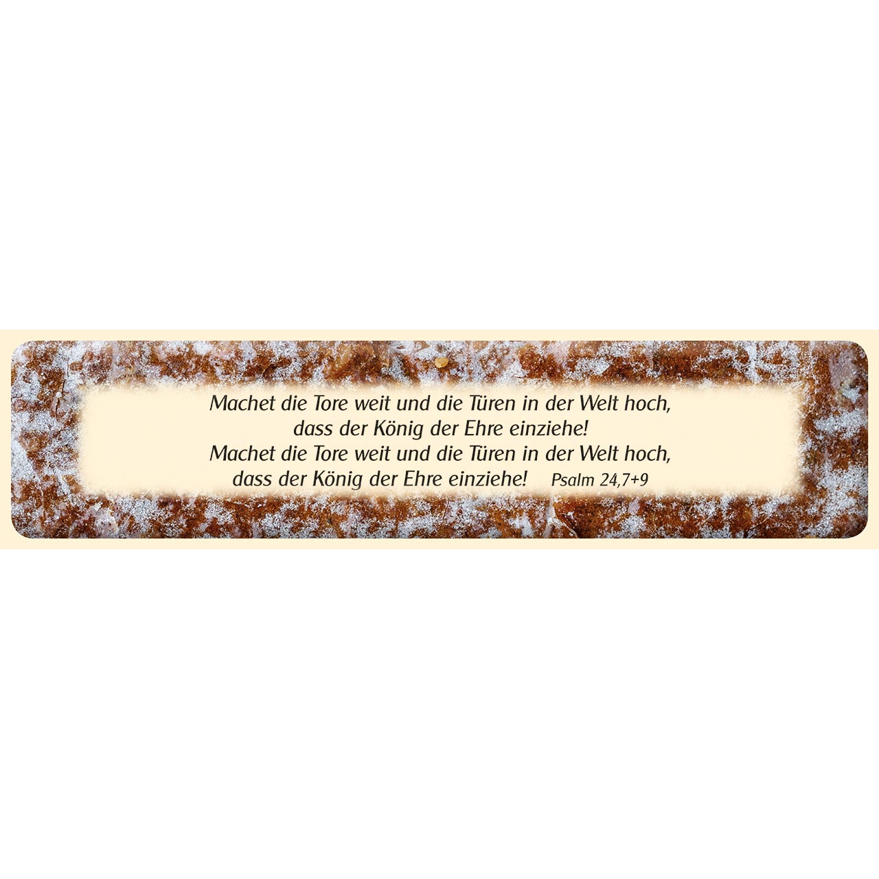 Bibel-Riegel - Advent - Orange - Zimt - Nüsse