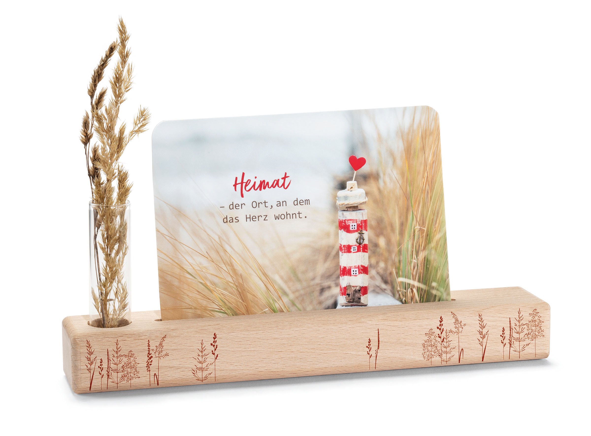 Postkartenhalter 'Gräser'