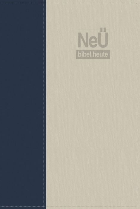 NeÜ bibel.heute (Kunstleder blau/grau zweifarbig)