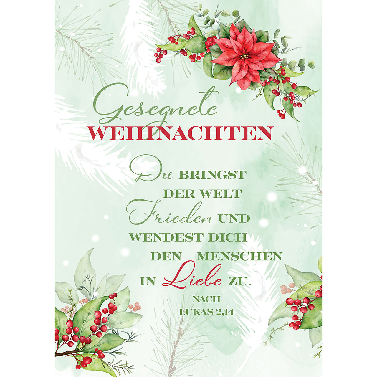 Gesegnete Weihnachten