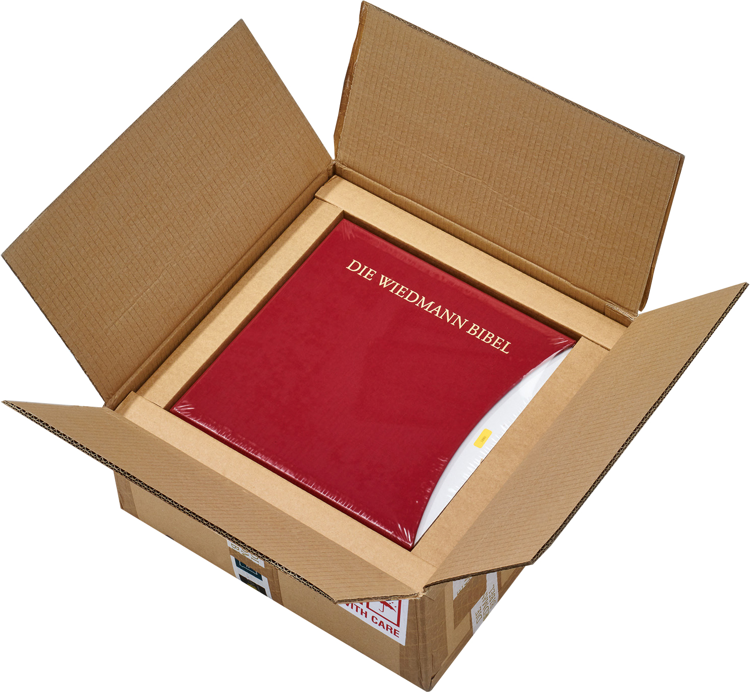 Lutherbibel - Die Wiedmann Bibel - ART-Edition (rot)