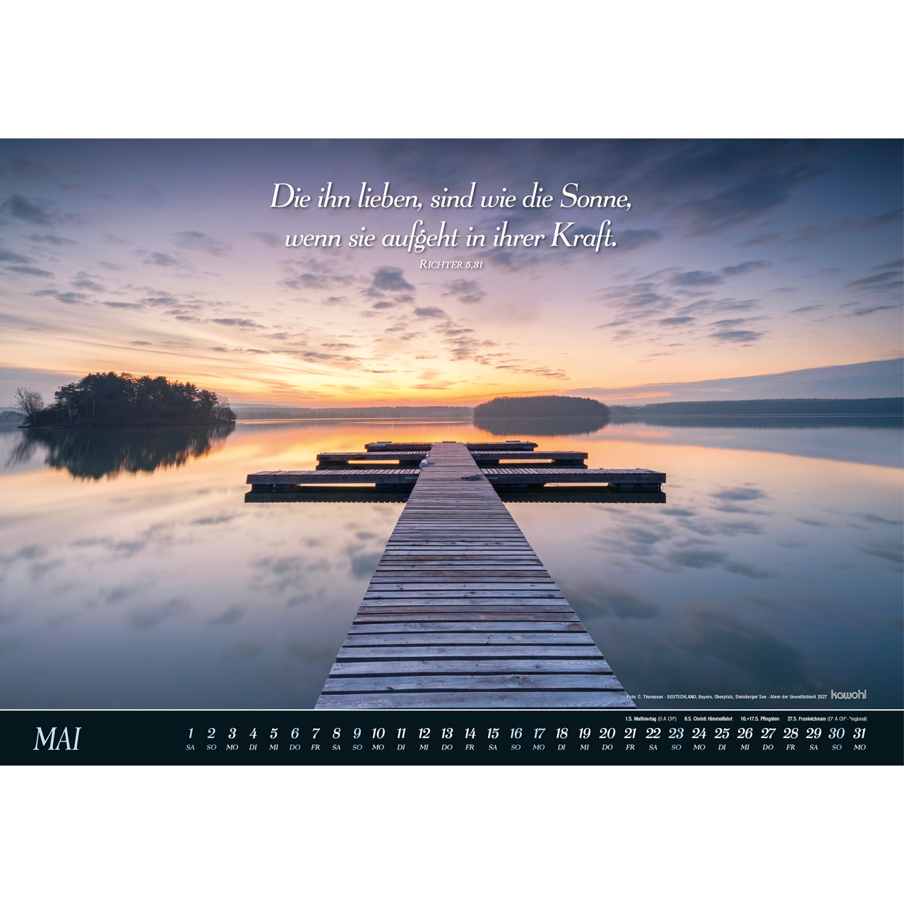 Wandkalender - Atem der Unendlichkeit 2027