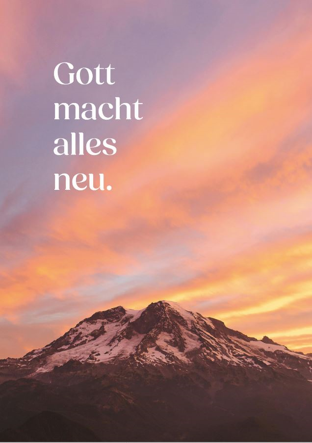 Postkarte - Postkarte 'Gott macht alles neu'
