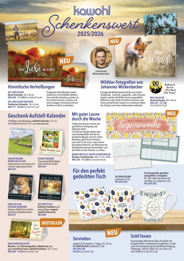 Blaetterkatalog: Schenkenswert