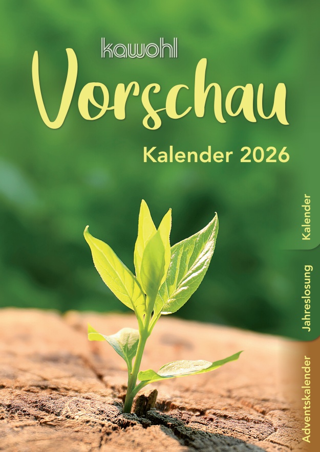 Kawohl Kalender Vorschau 2026