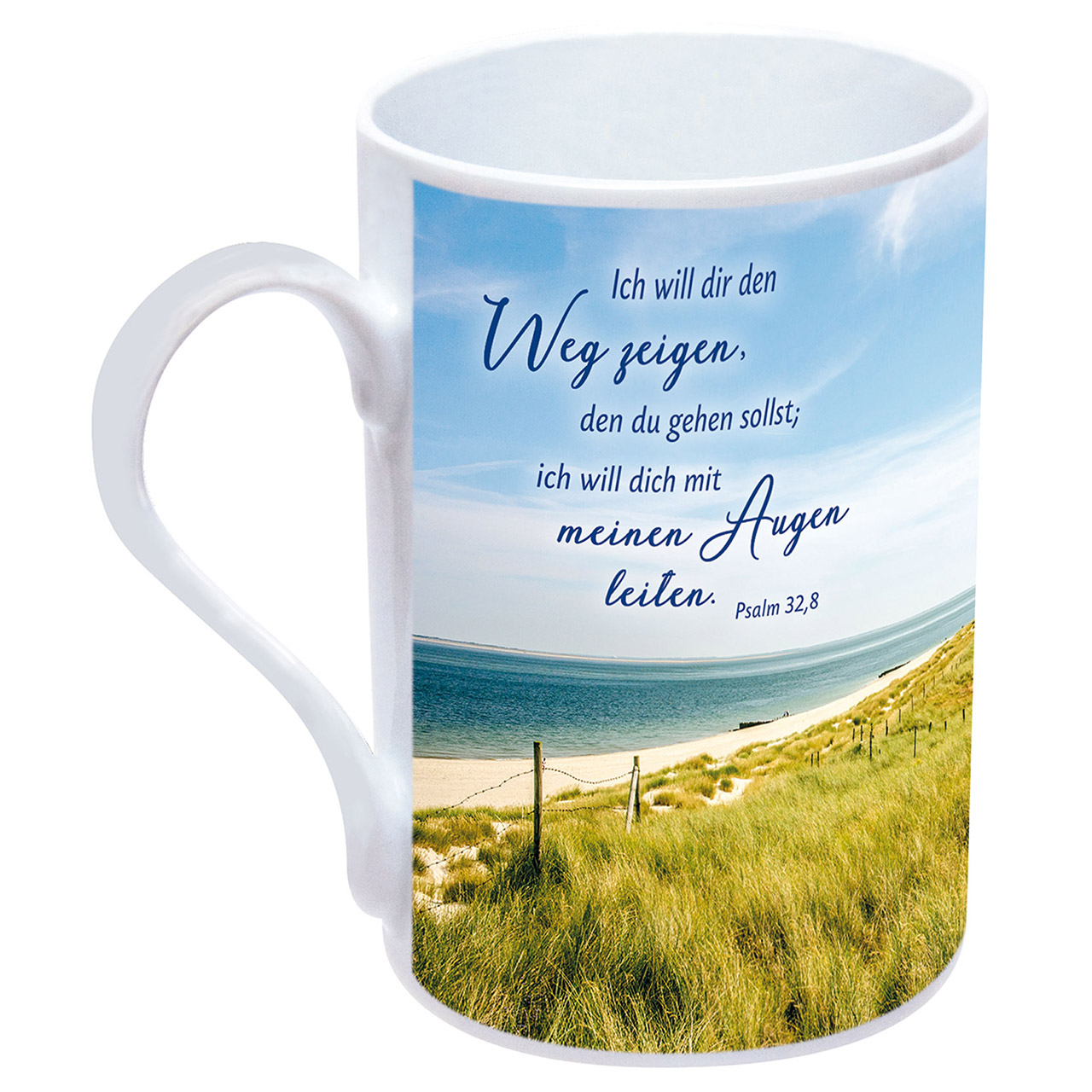 Tasse - Sei mein Licht - Leuchtturm Meer Dünen