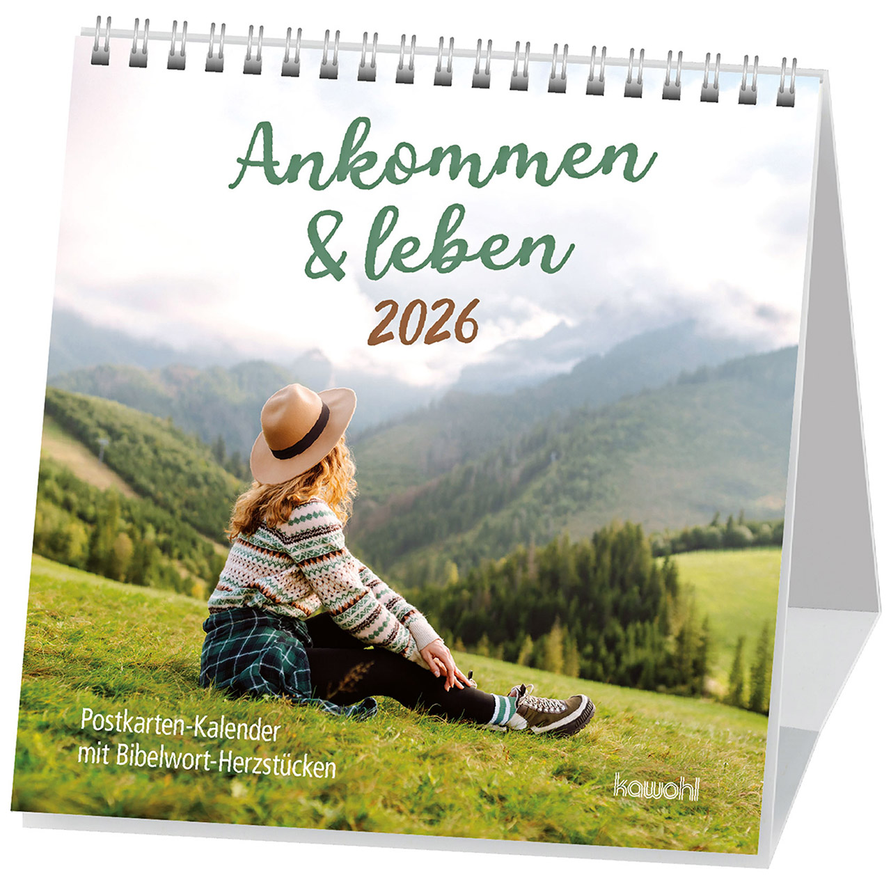 Ankommen & leben 2026 Postkartenkalender - Ankommen & leben 2026