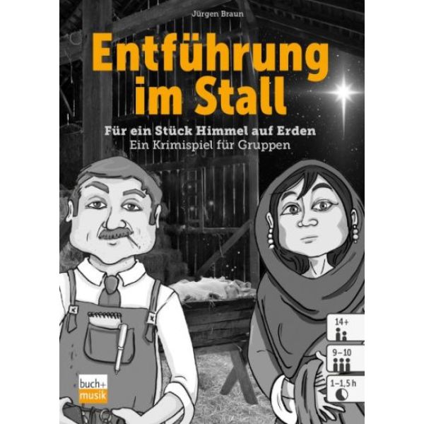 Spiel & Spaß - Entführung im Stall (Box) - Mann Frau Krippe