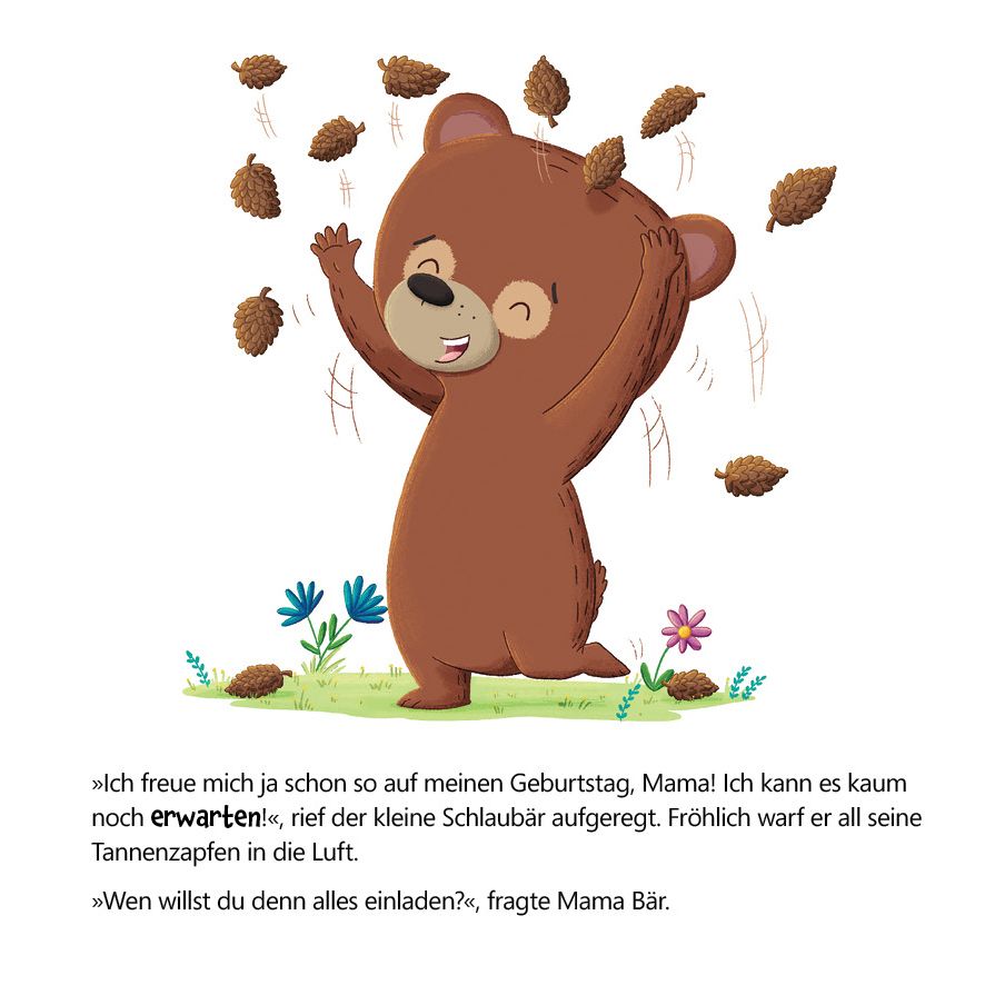 Buch - Der kleine Schlaubär plant seinen Geburtstag