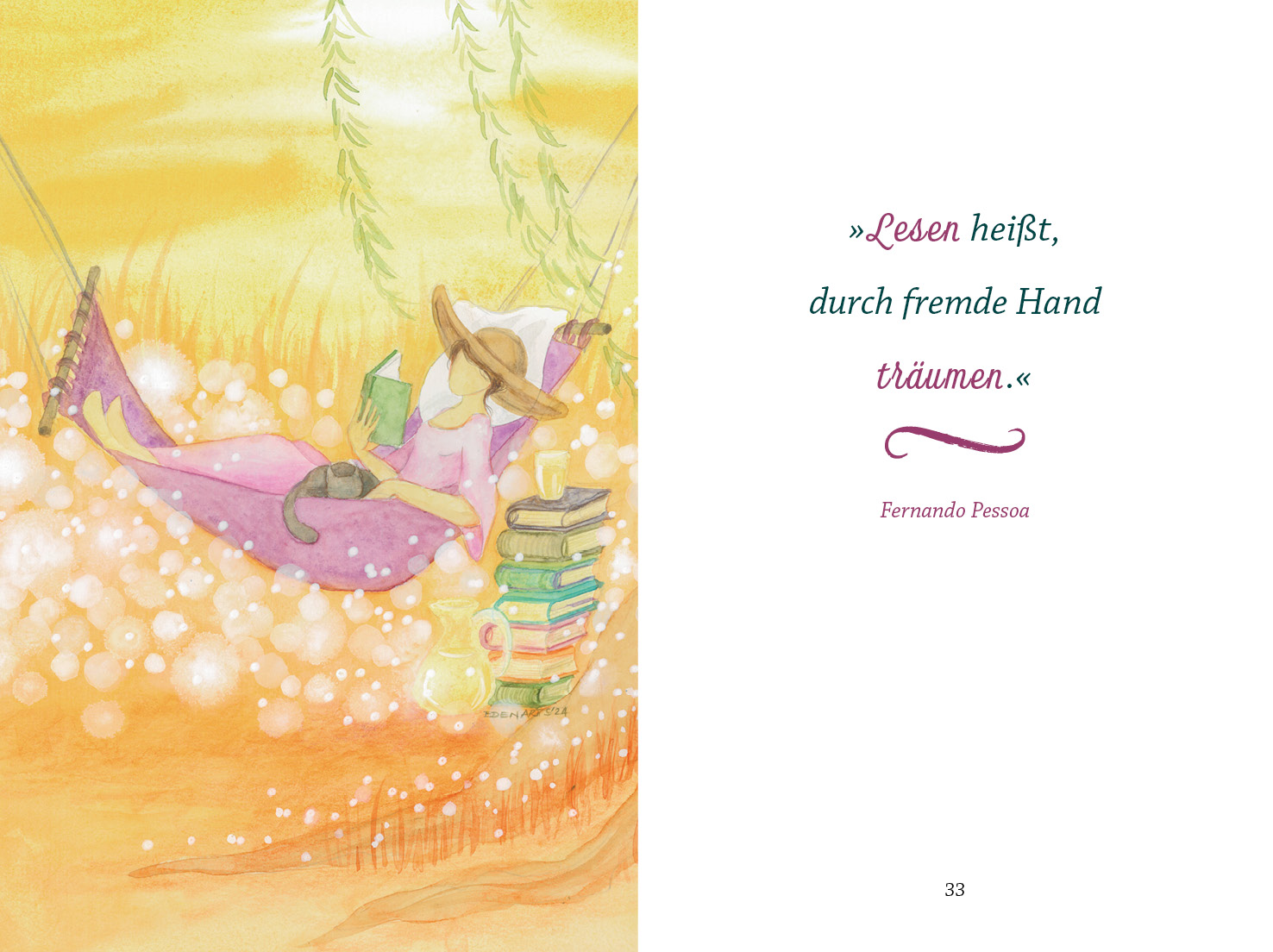 Geschenkbuch - Man liest nur mit dem Herzen gut