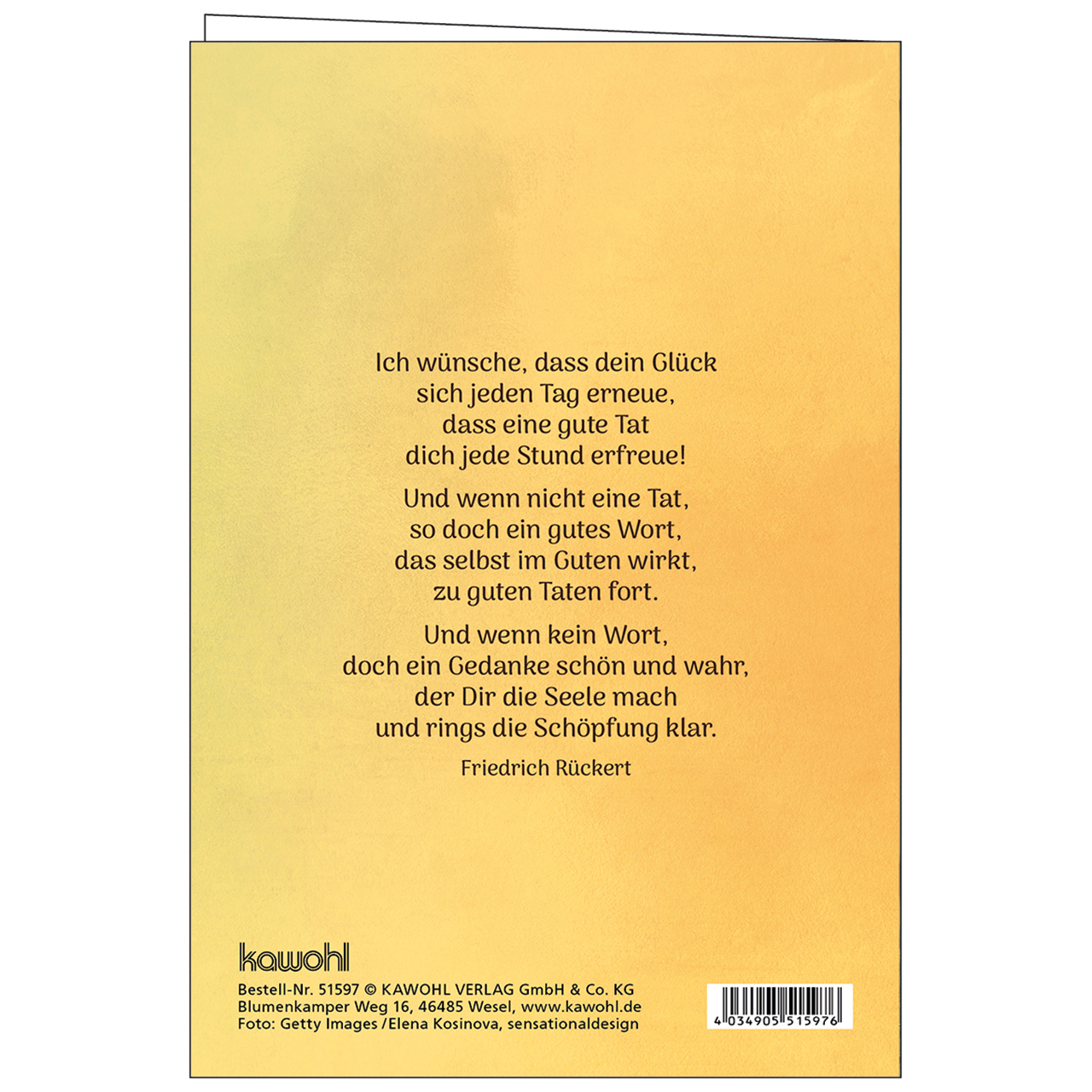 Faltkarte - Herzlichen Glückwunsch zum Geburtstag - Sonnenblumen Vase