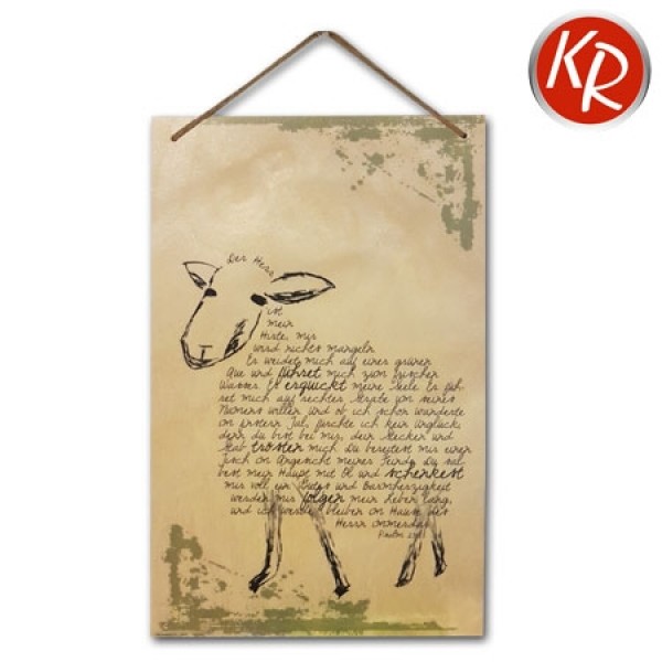 Wandbild 'Psalm 23'