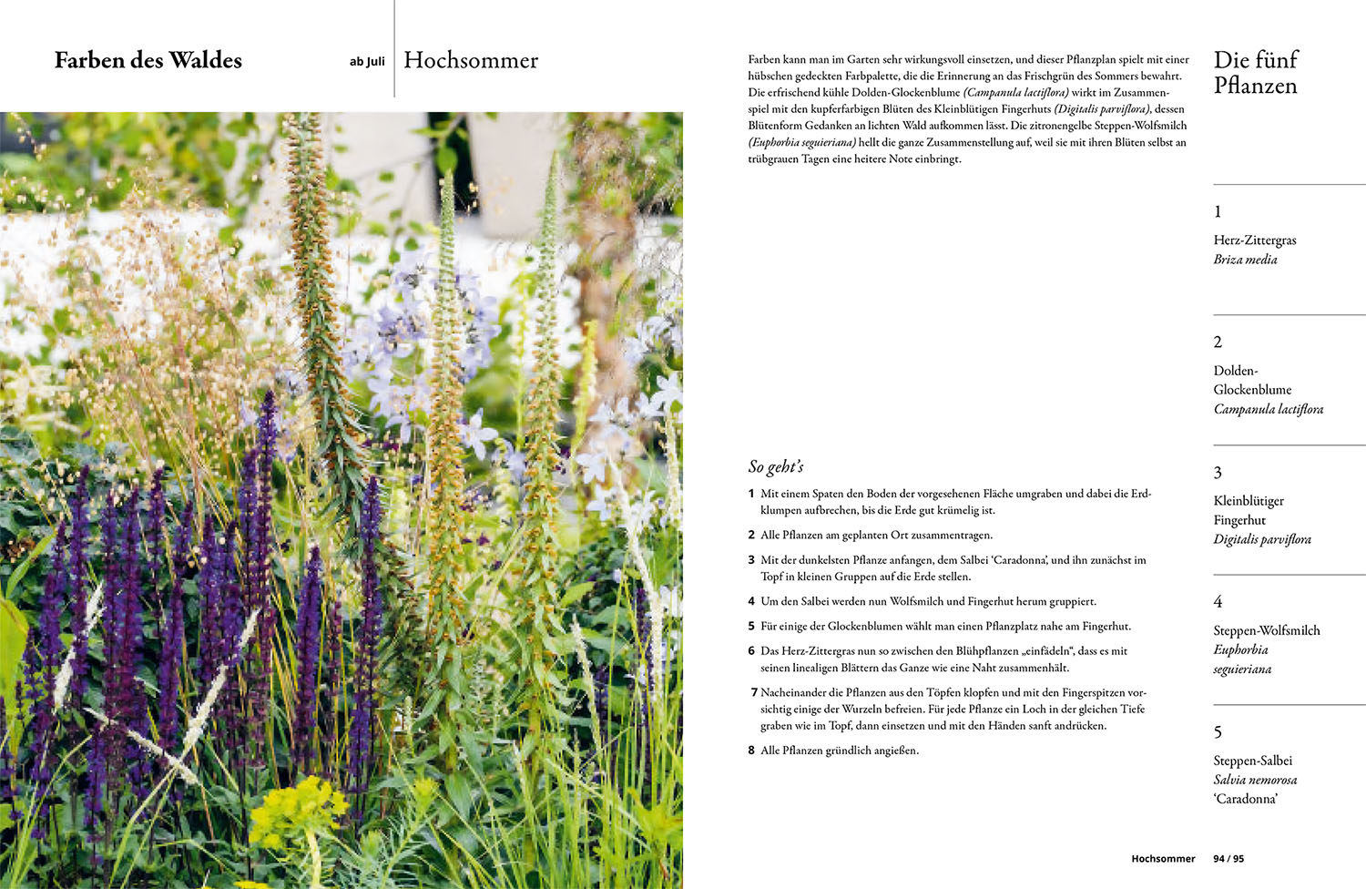 Buch - Einfach gestalten mit 5 Pflanzen