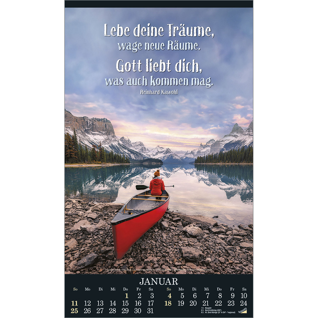 Posterkalender - Alles in uns schweige 2026
