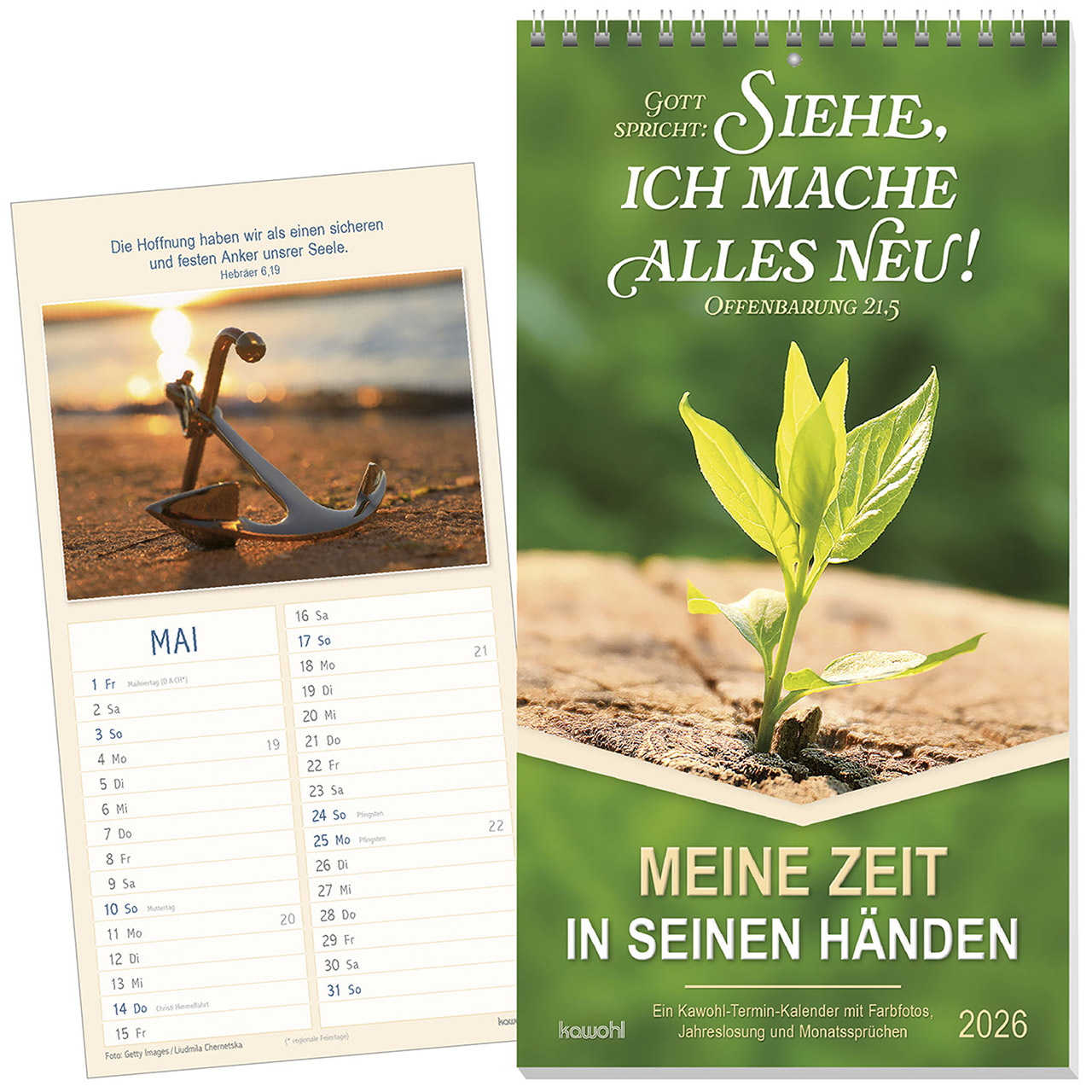 Meine Zeit in seinen Händen 2026 Terminkalender - Meine Zeit in seinen Händen 2026