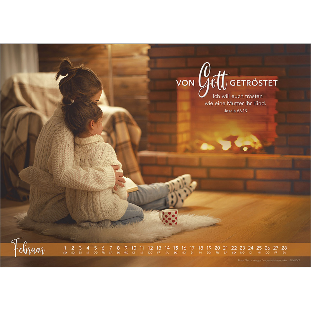 Wandkalender - Die Liebe bleibt 2026