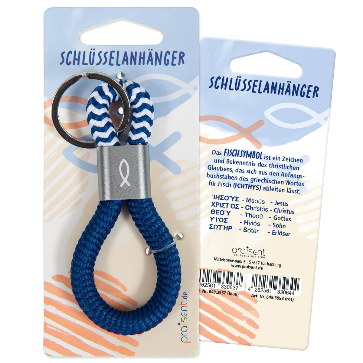 Schlüsselanhänger - Schlüsselanhänger "Fisch"