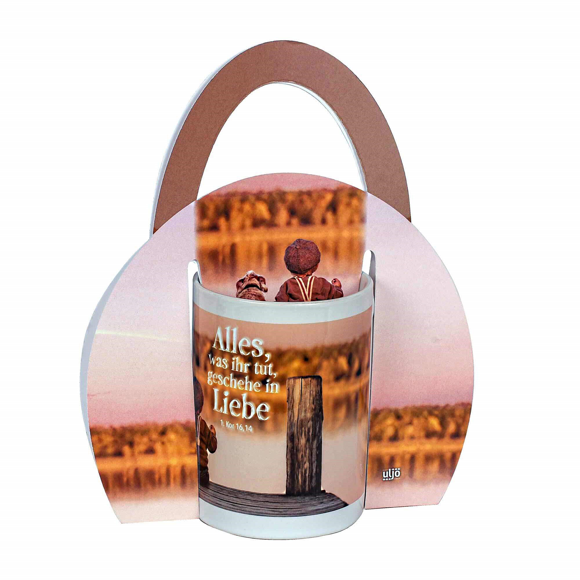 Tasse 'Alles, was ihr tut, geschehe in Liebe.               1. Korinther 16,14'