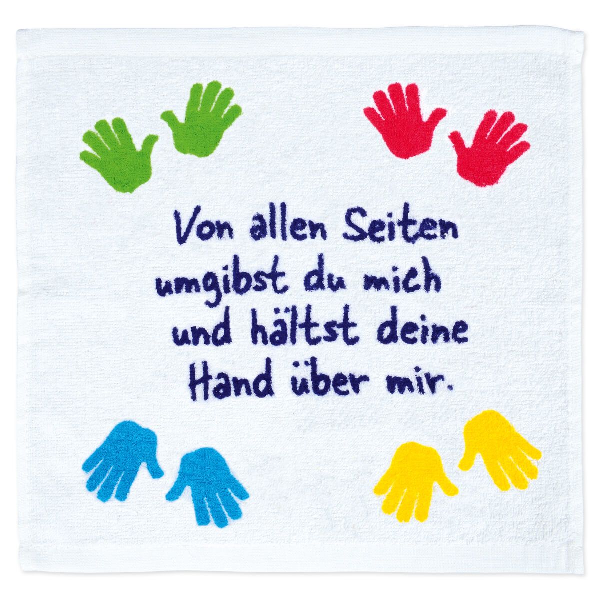 Überraschungs-Handtuch - Von allen Seiten umgibst du mich
