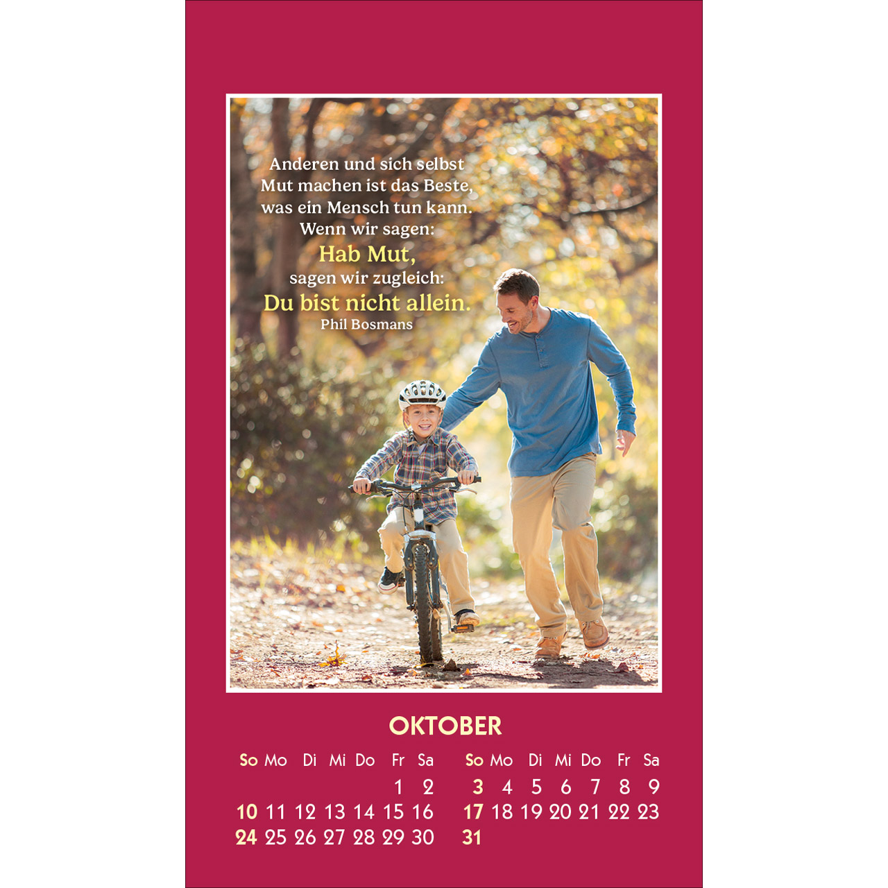 Aufkleberkalender - Gute Worte erhellen den Tag 2027