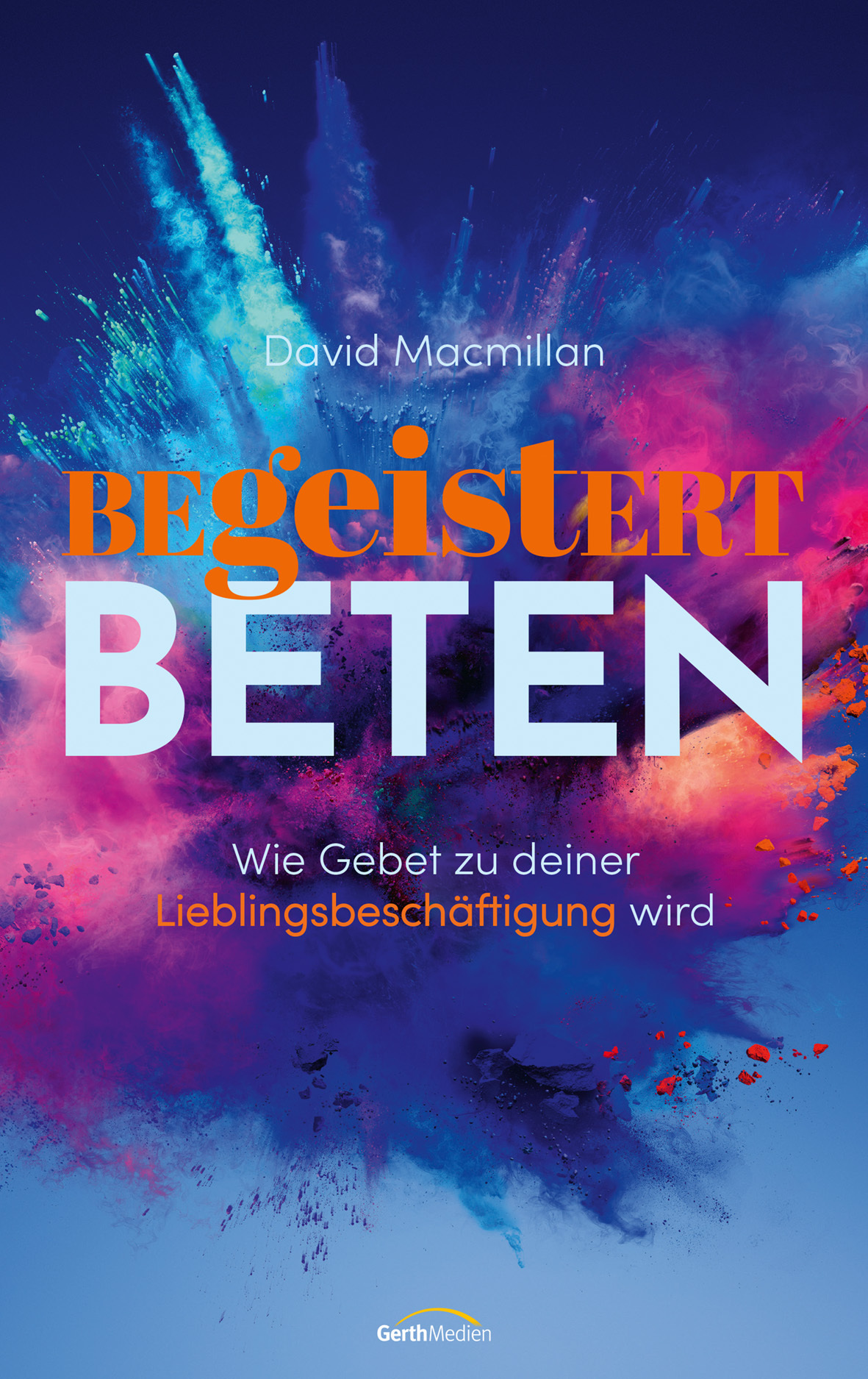 Buch - Begeistert beten - Buch Muster