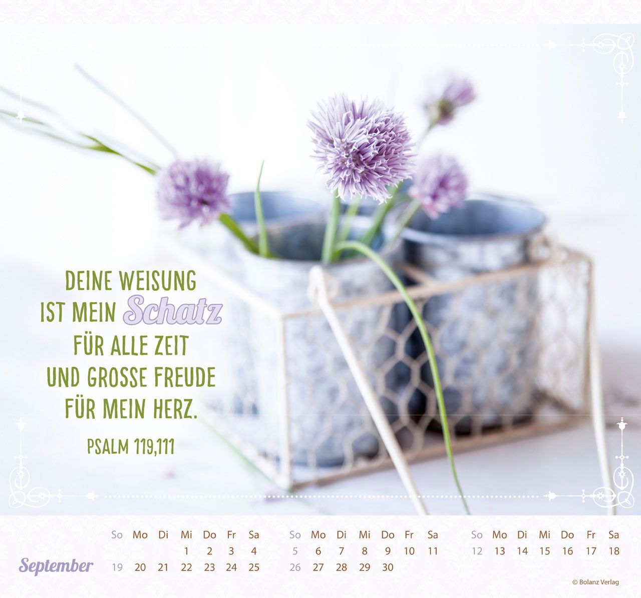 Wandkalender - Am Anfang war das Wort 2027 Wandkalender